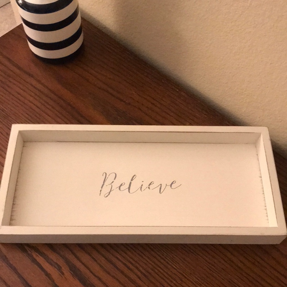 Wooden sign